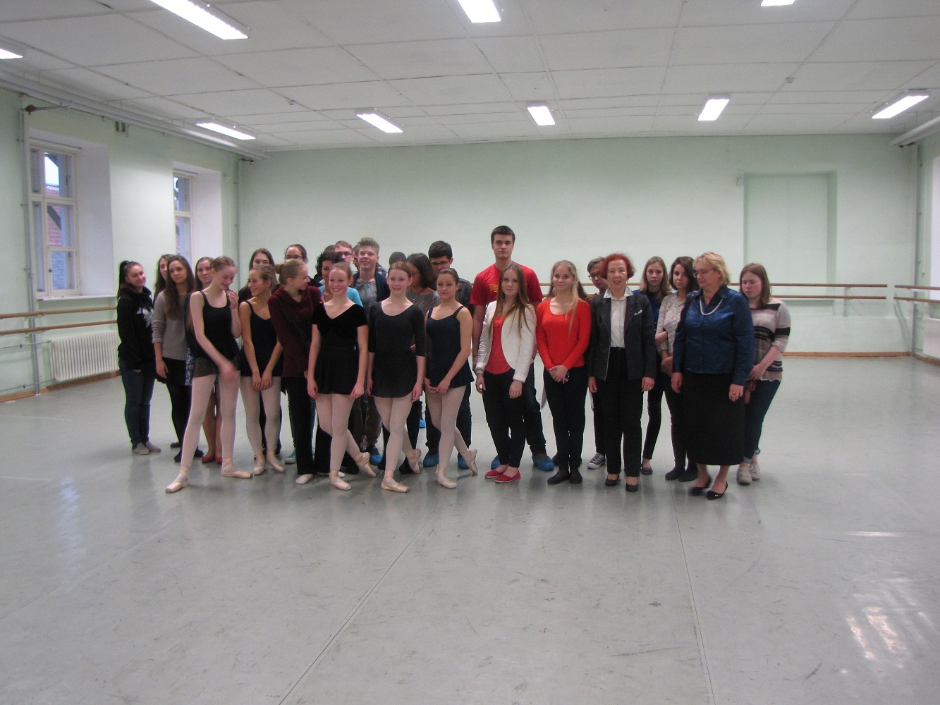 Lahtine tund venekeelsete vanemate klasside õpilastele Tallinna Balletikoolis. Detsember 2014.